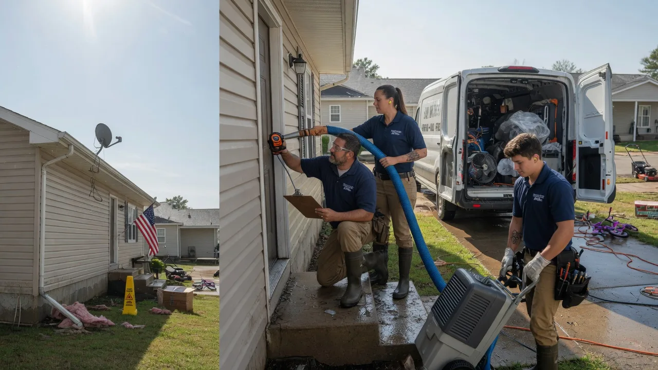 Ceiling Water Damage Restoration in Starbuck, WA near me